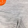 170g 86Nylon 14Spandex micro fiber stretch melange fabric for sportswear