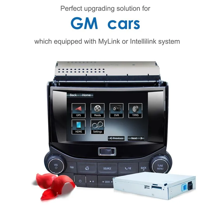 Top Multimedia Navigation Interface for GMC TERRAIN/Chevrolet Malibu and Camaro with HDMI and factory UI 0