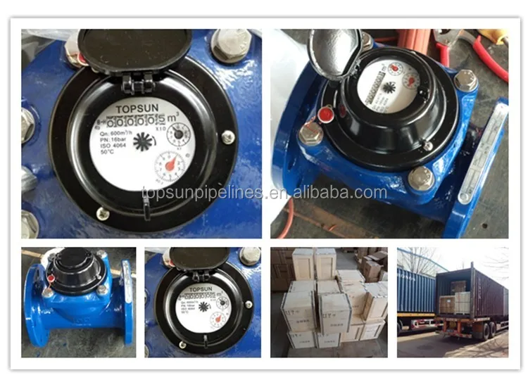 Class B Bulk Water Meter Pn10 Pn16 Zenner Water Meter Horizontal ...