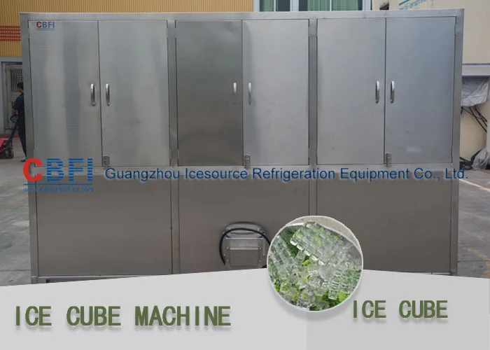 5 tons per day industrial automatic ice cube making machine manufacturer