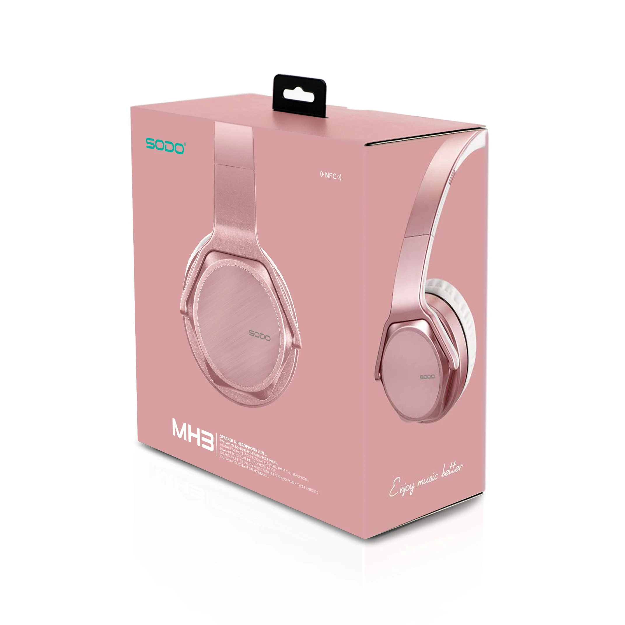 Cheap Boat speaker headphone earphone for iphone earphone BT Wireless 4.2 version SODO MH-3 - ANKUX.COM
