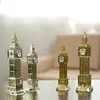 London Crystal Big Ben Model K9 Crystal Building Crafts gold Plating decoration Souvenir Crafts gift
