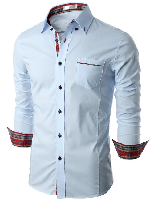 Cutaway Collar Mens Fancy Dress Shirts Long Sleeve - Buy Mens Dress ...