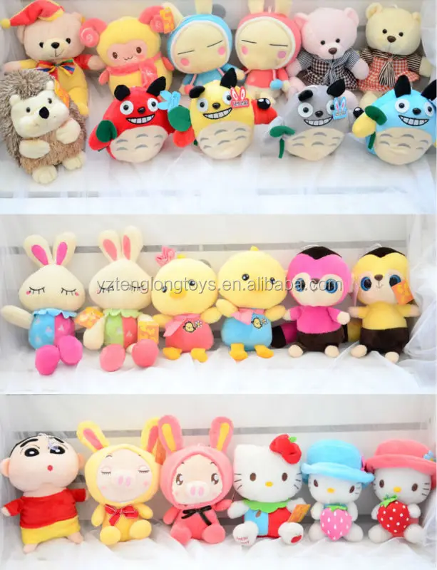 bulk plush toys for crane machines