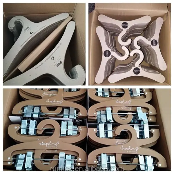 OEM Recycle Cartoon Item Paper Hangers Spider Man Style Kids Clothes Hangers