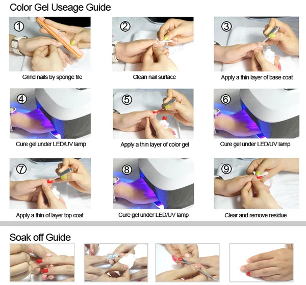 CCO Eden uv Color organic nail polish gel soak off fruit gel nail polish wholesale