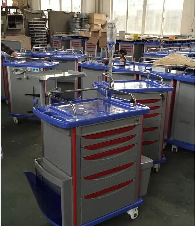 Klmt 600c Medical Dressing Cart Hospital Furniture Medical Dressing