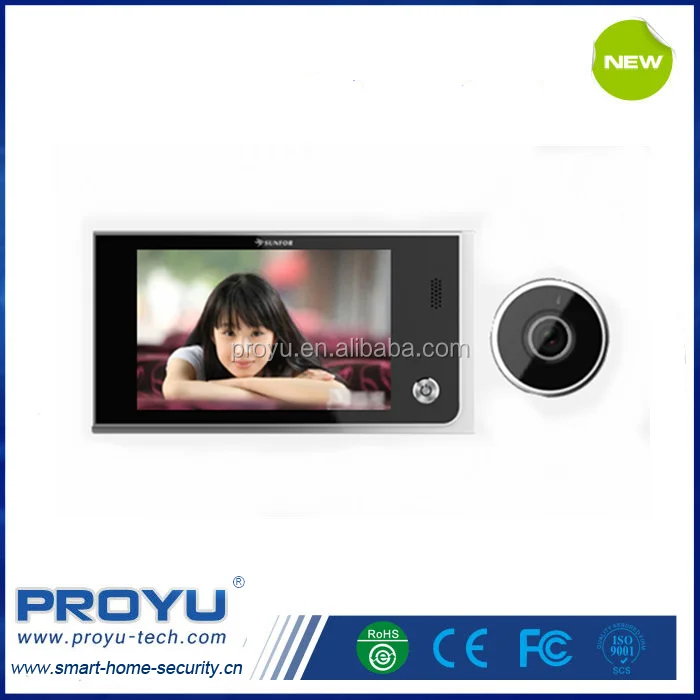 3.5 Lcd Color Screen Viewer Camera Door Eye Digital Door Peephole
