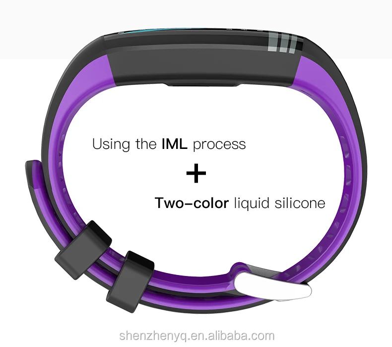 Fitness Tracker With Sdk And Api Touch Screen Anti Lost Heart Rate