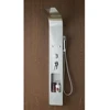 Modern Rainfall ss Bath shower set Square handle shower brass bath shower