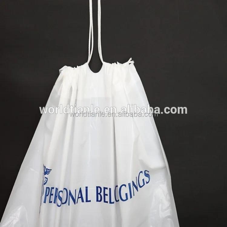 Ldpe Plastic Bag Laundry Bag With String - Buy Laundry Bag,Laundry Bag ...