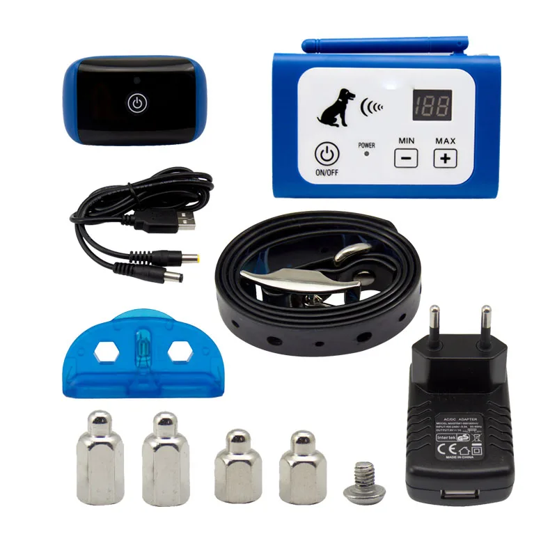Dog Electric Fence Wireless Electric Pet Fence 300m Controlled Range