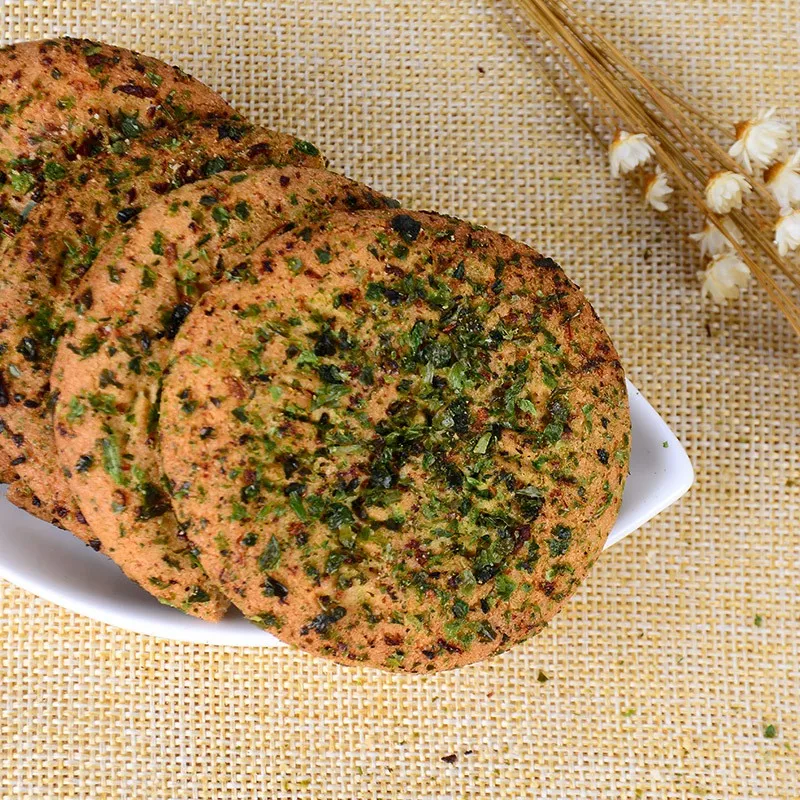 海藻味饼干饼干素食小吃咸味饼干