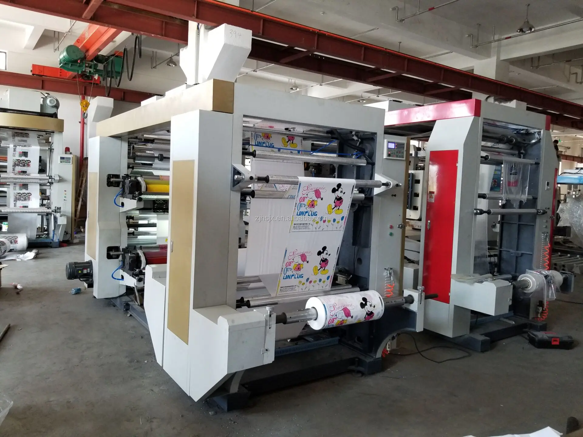 Ytb4600/4800/41000 High Speed Plastic Film Roll 4 Colors Flex Printing