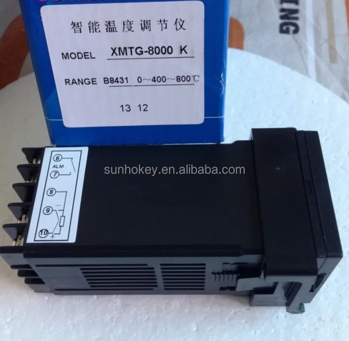 Xmtg8000 48x48mm Ac 220v 0400c800c K Type Temperature Controller