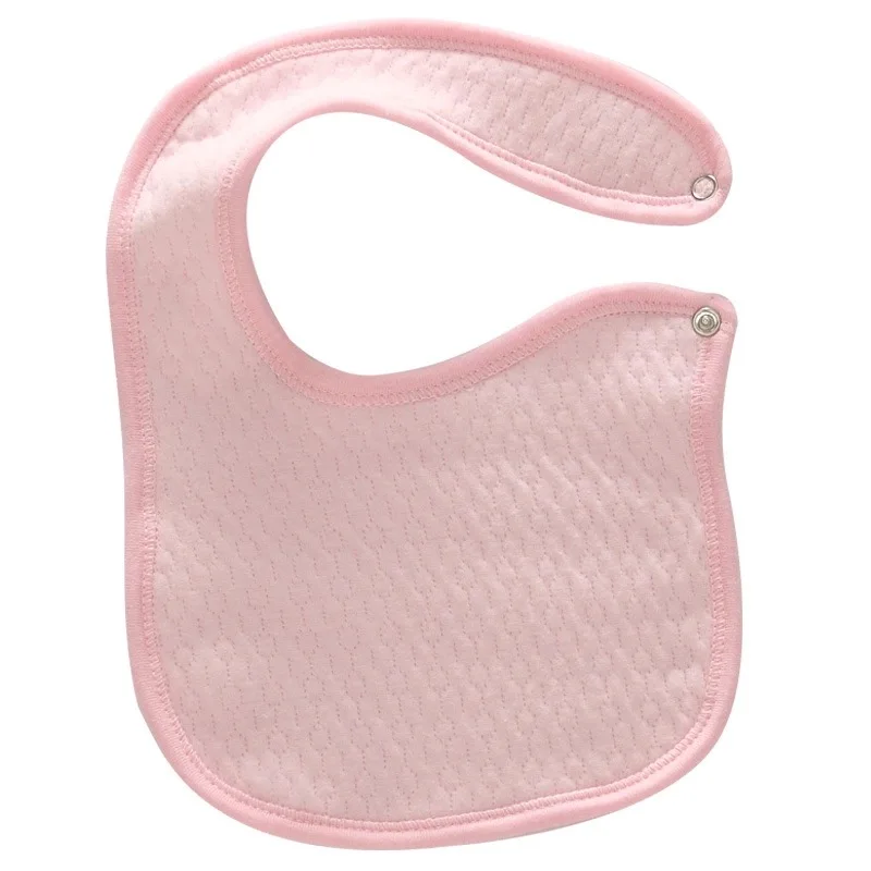 Freeshipping Cotton Baby Bibs Cloths Soft Three Colors Cotton Material Cute Design Babero Bebe