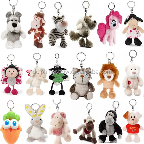 plush lion keychain