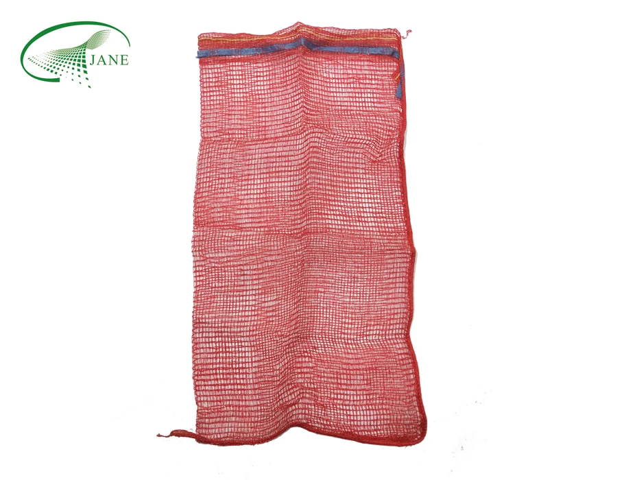 Wholesale High Quality Red Drawstring Nylon Mesh Bag Wholesale Packing