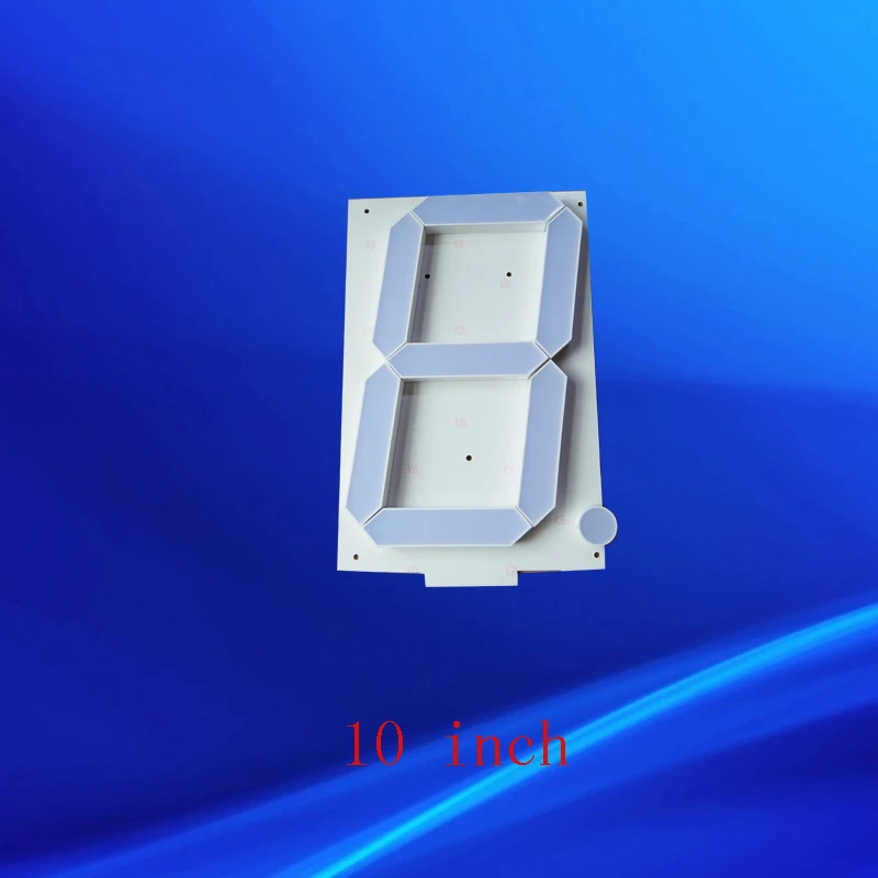 10 inch 1 digit 7 segment led display