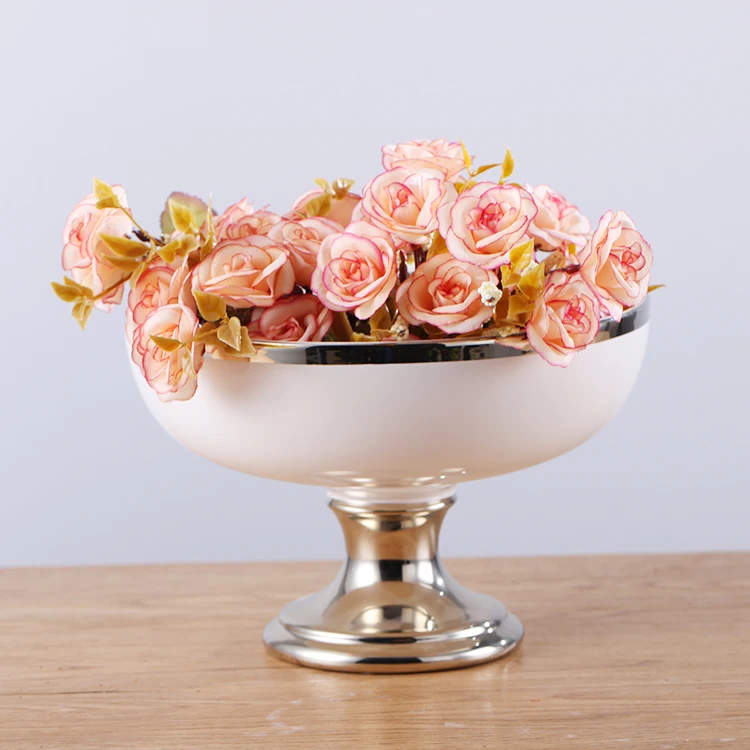 Exquisitely Made Factory Production Ceramic Fruit Bowl Chinese Bowls