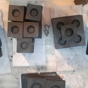 special shaped custom logo graphite mould
