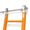 8FT Stainless Steel Sliding Library Ladder Hardware