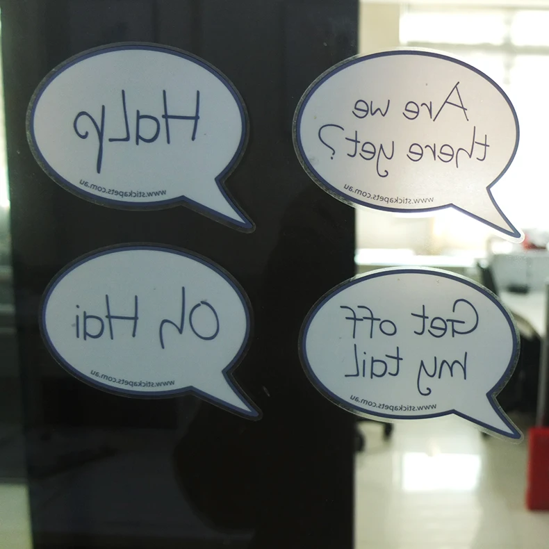 Transparent Car Window Static Cling Sticker Buy Static Cling Sticker