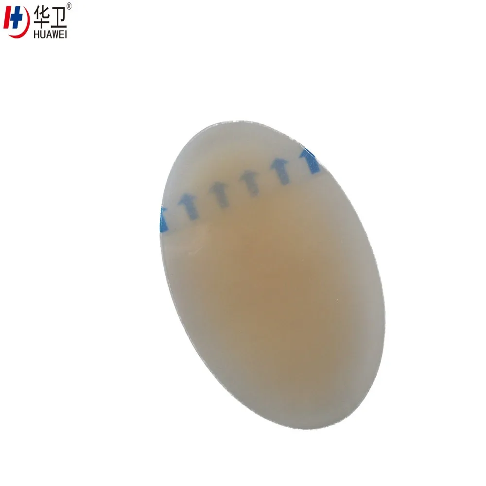 Medical consumables 5*15 cm Advanced Hydrocolloid wound patch with thin border