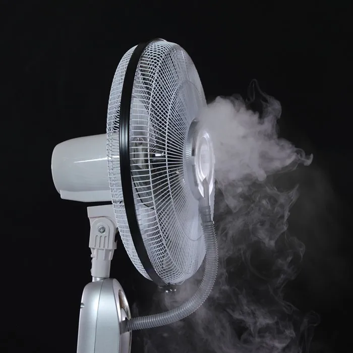 16 Inch Standing Electric Water Mist Fan Air Cooler Fans For Indoor Use