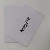 HF ISO4443A NFC N-tag216 PVC/PET/PETG/ABS/paper/wood RFID white card