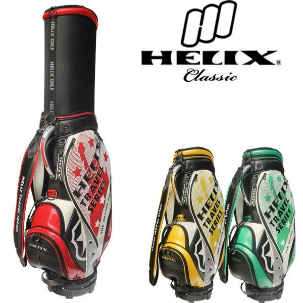 Helix Pu Leather Fashion Designer Golf Bags Clubma Helix Pu Leather Fashion Designer Golf Bags Clubma Custom Stand Bag