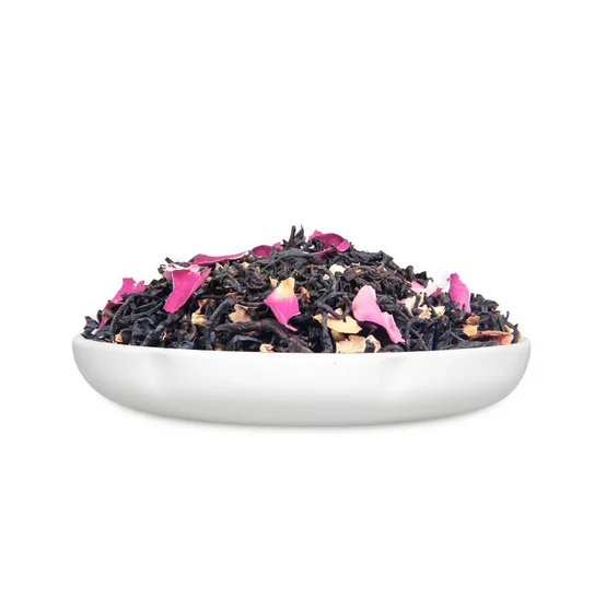 Rose Black tea product Earl Grey mango lemon peach OEM Packaging - 4uTea | 4uTea.com