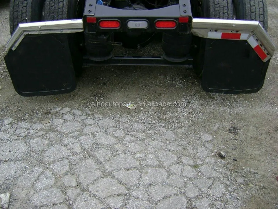Mud Flap Hanger Black Powder Coated And Chrome Plated Fender Bracket