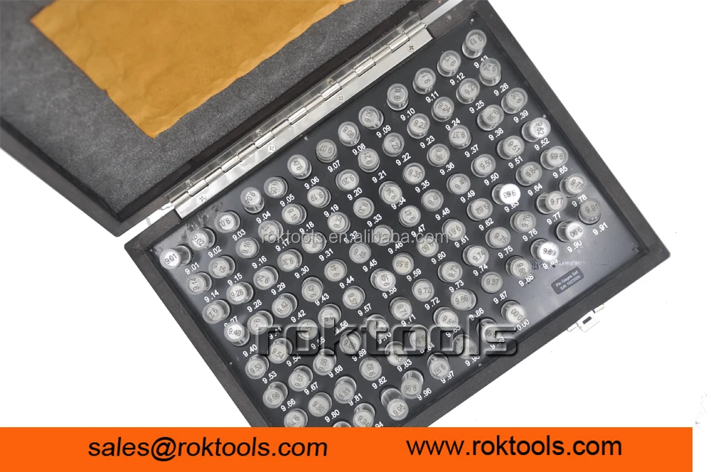 Roktools China Ceramic Pin Gauge 91pcs High Precision Buy Ceramic Pin