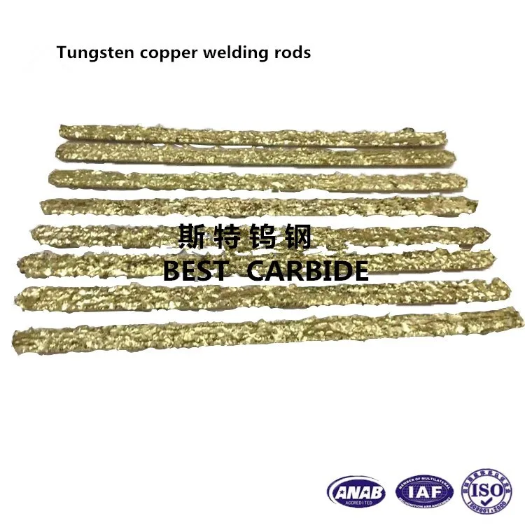 Tungsten Carbide Composite Welding Rod Copper Material Wear Strip and Rod for Various Applications