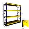 Boltless shelving ready stock cash sale 0.95m*0.45m*1.8m steel angle rack