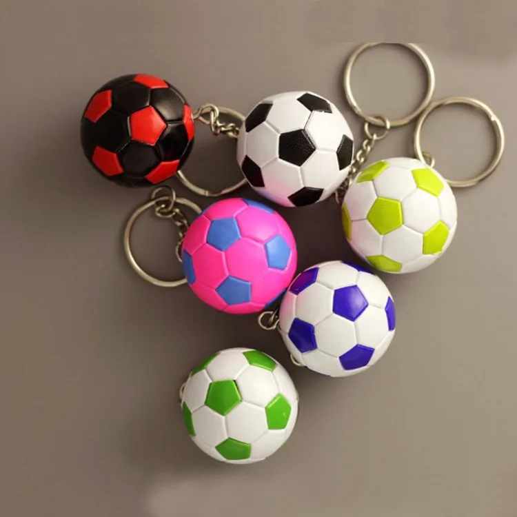 World Cup 3d Plastic Mini Football Keychain Keyring Buy Football