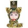 Tiger Eares Headband Tail Bow Tie 3pcs Animal Kit set For Halloween Animal Party Dress