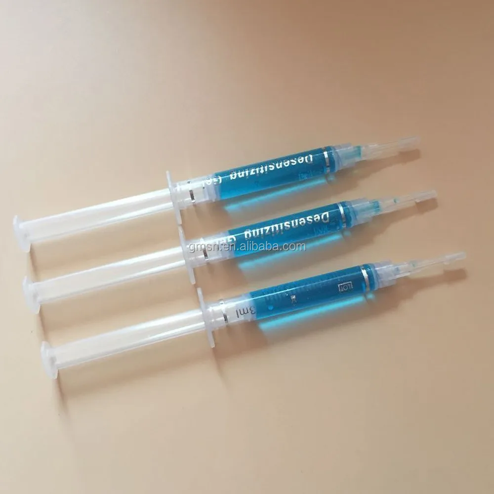 Teeth Whitening Desensitizing Gel Gum Protector Syringe Gel Gum