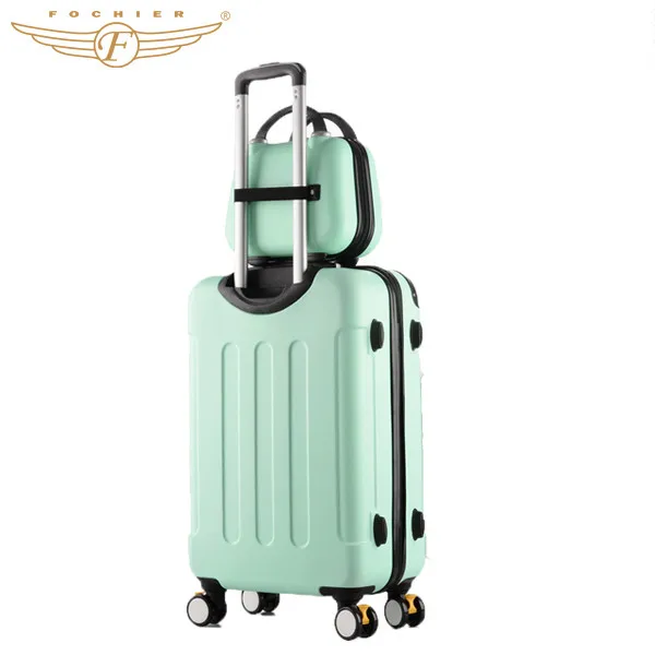 light blue luggage sets