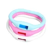 65*45mm negative ion new silicone insect repellent bracelet 2019 mosquito repellent silica gel wristband