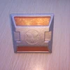 Yellow Reflective aluminium Road Stud with two reflectors