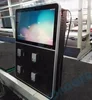 21 inch consumer electronics phone charging station with restaurant tablet phone charging kiosk wifi remote control charge kiosk