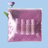 protective shipping bubble wrap cosmetic bag with zipper