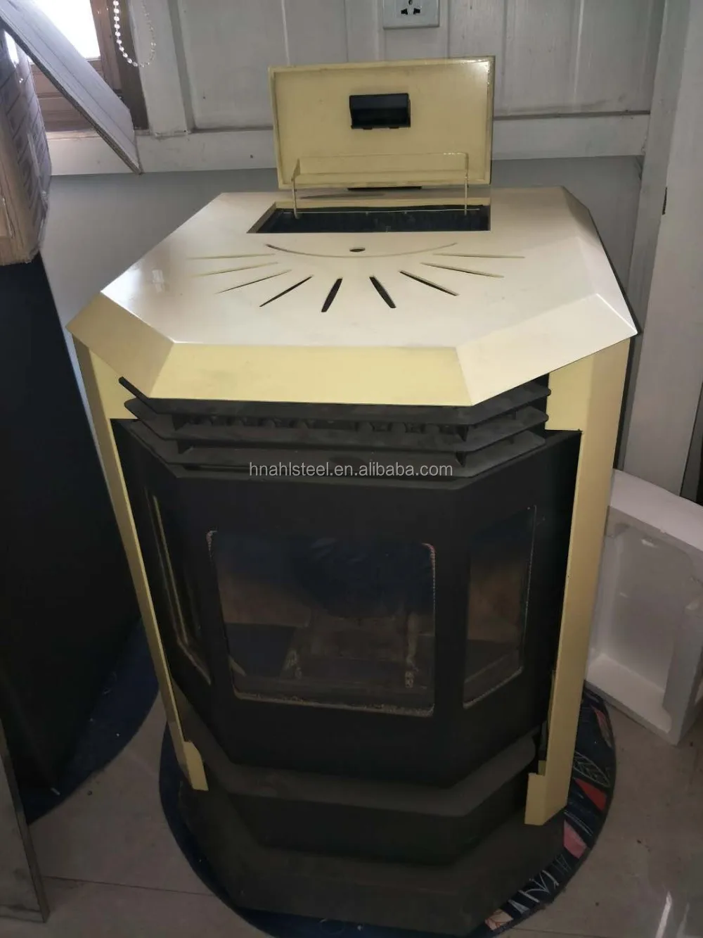 wood pellet stove