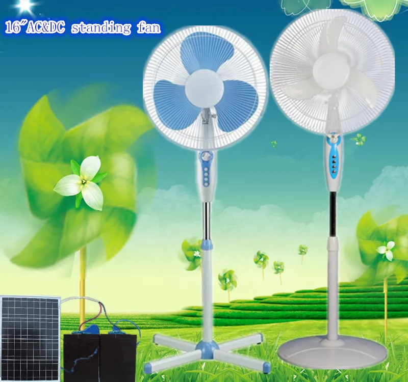 16inch Ac & Dc Floor Fans,Pedestal Dc 12v Fan - Buy 12v Dc Electric Fan ...