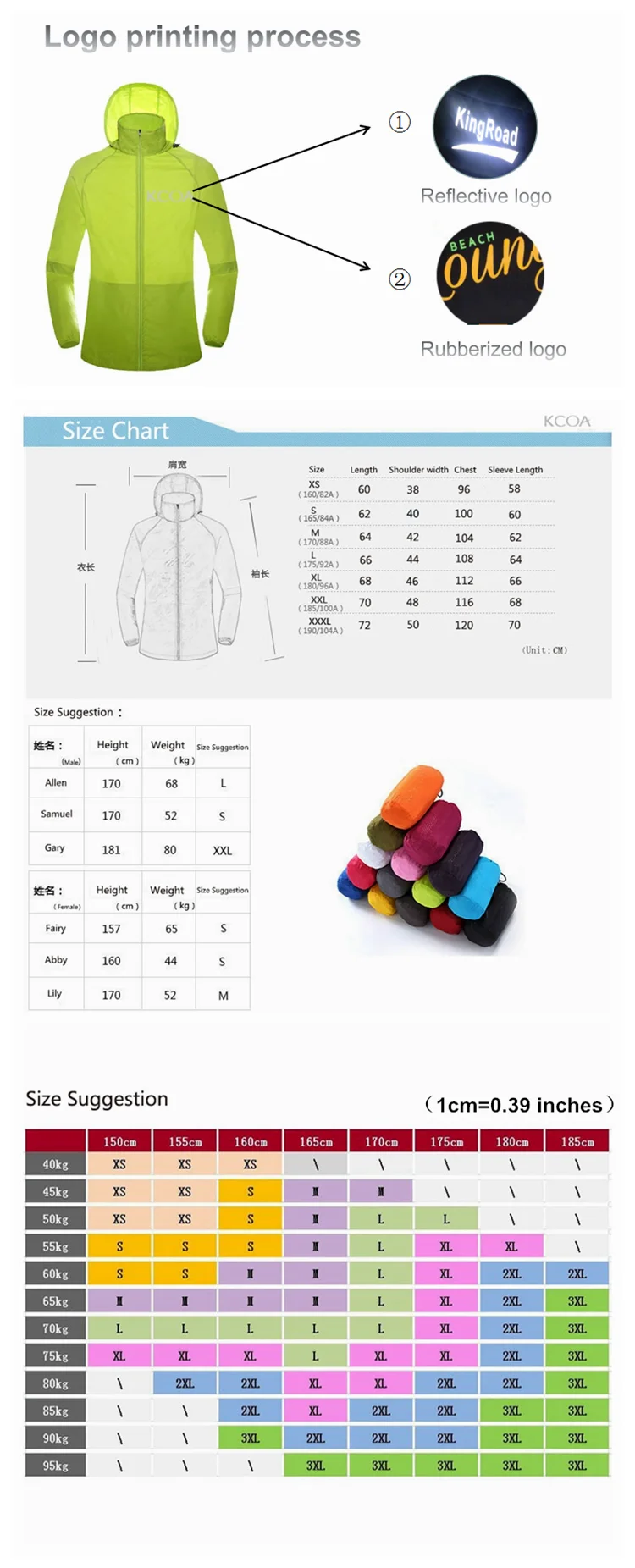 Multi Colors Windbreaker Wind And Rain Proof Rain Jacket Men Buy Rain