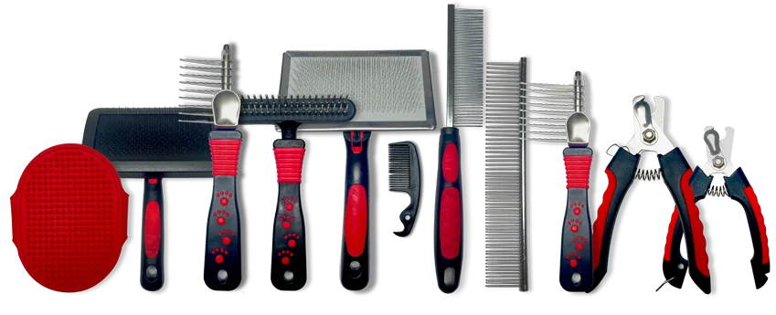 dog grooming set