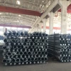 Distribution Line Galvanized Electrical Power Pole / Power Transmission Poles Anti Rust