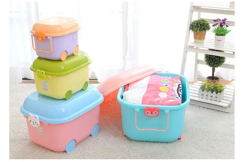 Plastic Storage Box With Lid, Hard Plastic Box For Storage
